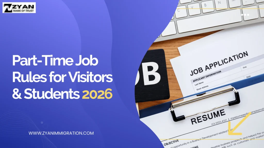 Part-Time Job Rules for Visitors & Students