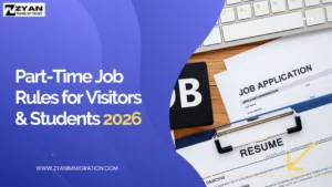 Part-Time Job Rules for Visitors & Students