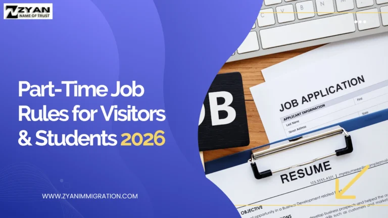 Part-Time Job Rules for Visitors & Students