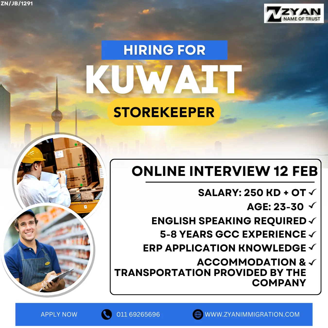 Storekeeper - Kuwait