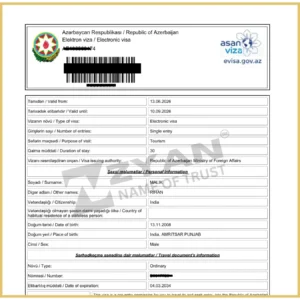 Azerbaijan Visa