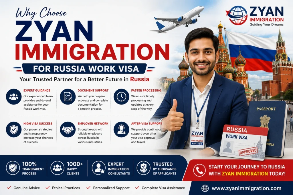 Essential Russia Work Visa Requirements for Indian