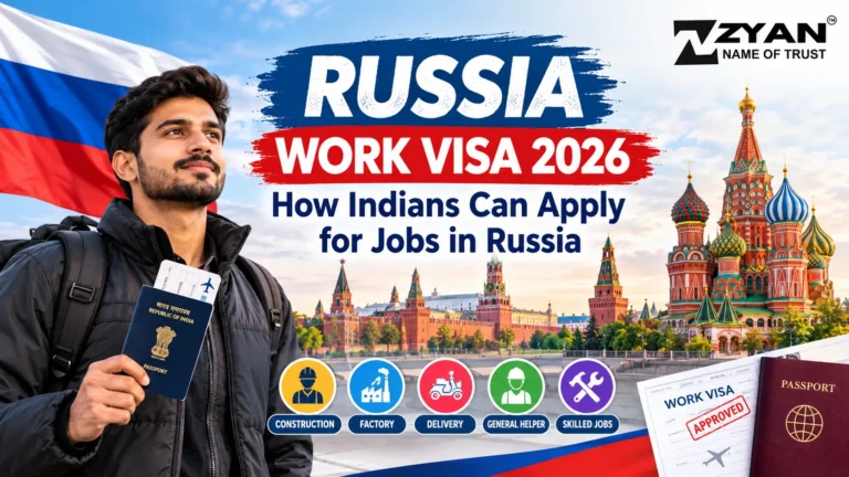 Russia Work Visa 2026: Powerful Guide for Indians & Jobs
