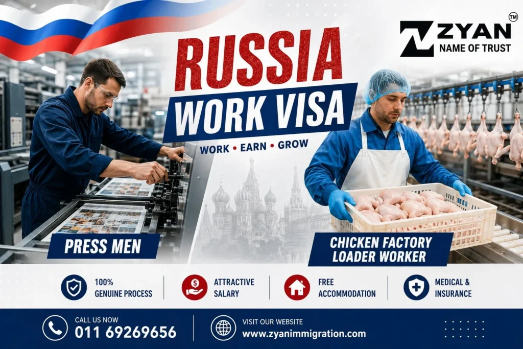 Essential Russia Work Visa Requirements for Indian Citizens