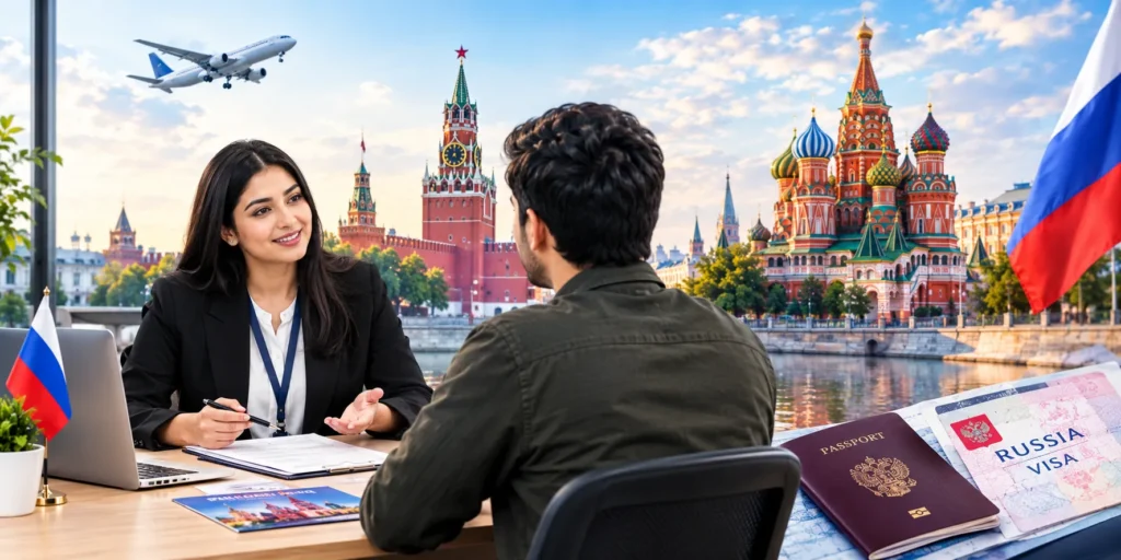 Russia Work Visa: Smart & Powerful Airport Arrival Guide