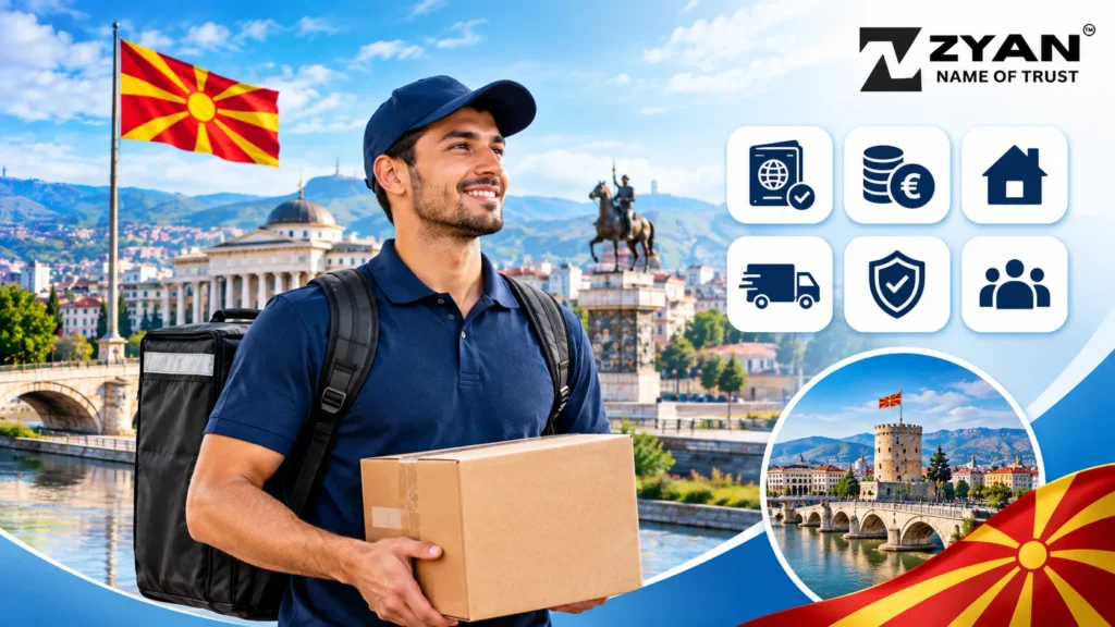 North Macedonia Work Visa 2026: Powerful Courier Jobs Guide!