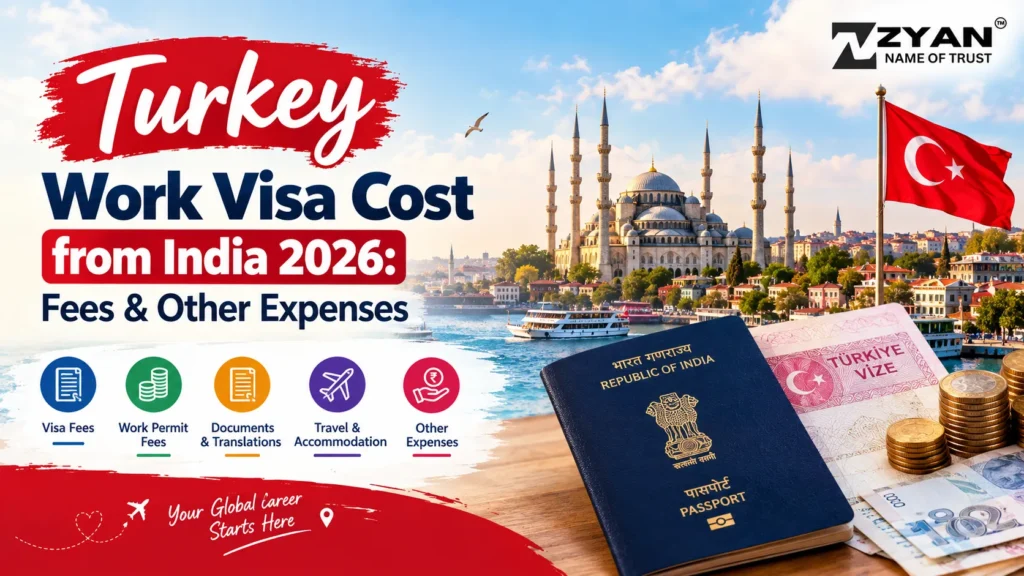 Turkey Work Visa Cost: Powerful 2026 Guide for Indians!!