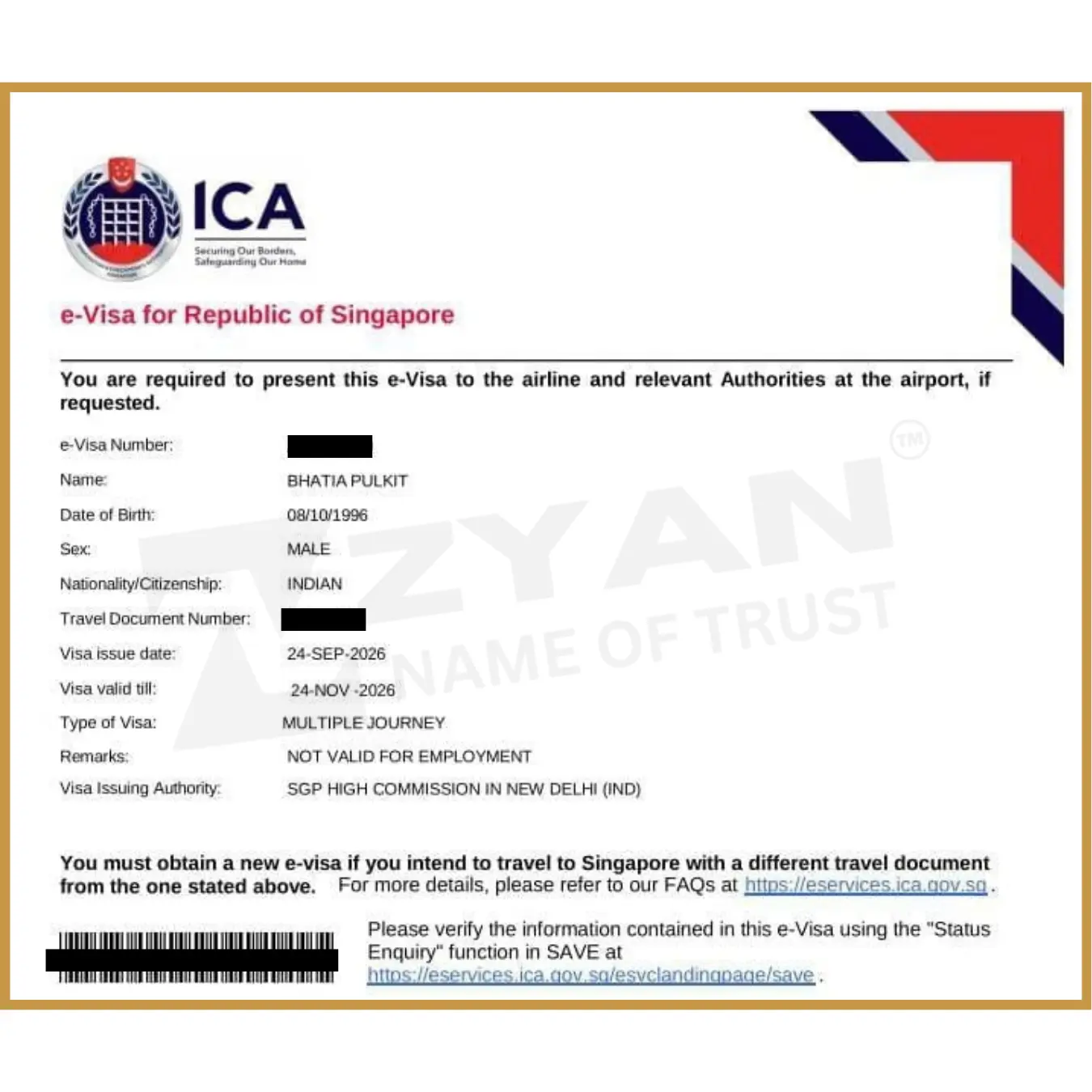 OUR VISA (74)