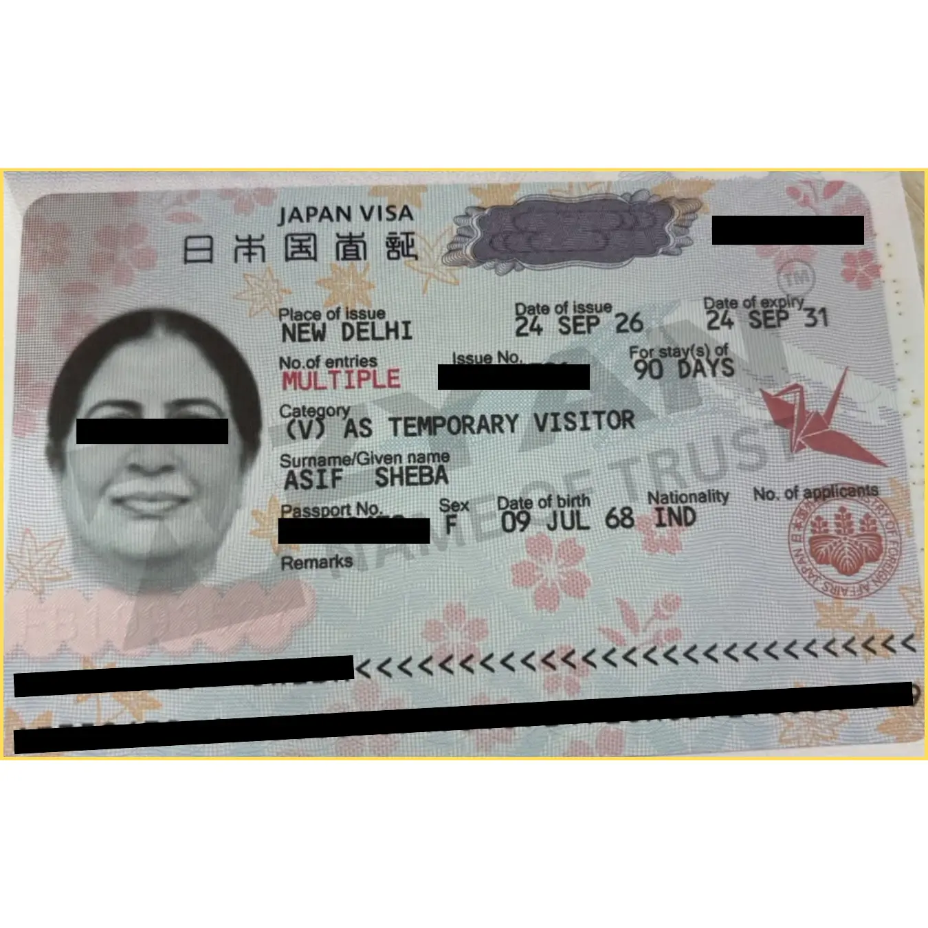 OUR VISA (75)