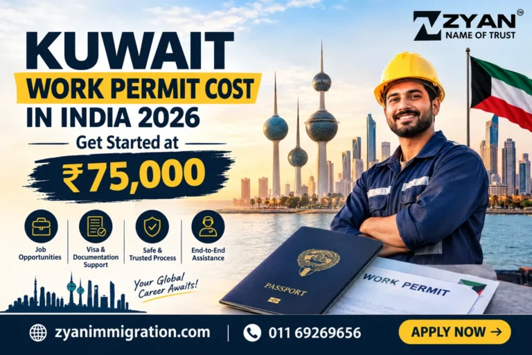 Kuwait Work Permit Cost in India: Ultimate Guide 2026!